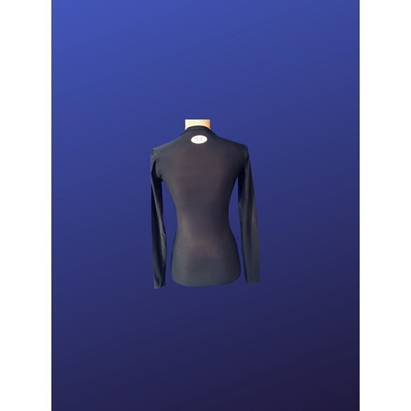 Under ARMOUR Women's HeatGear Compression Training Shirt, NAVY, Size S, NWOT* - Picture 2 of 9